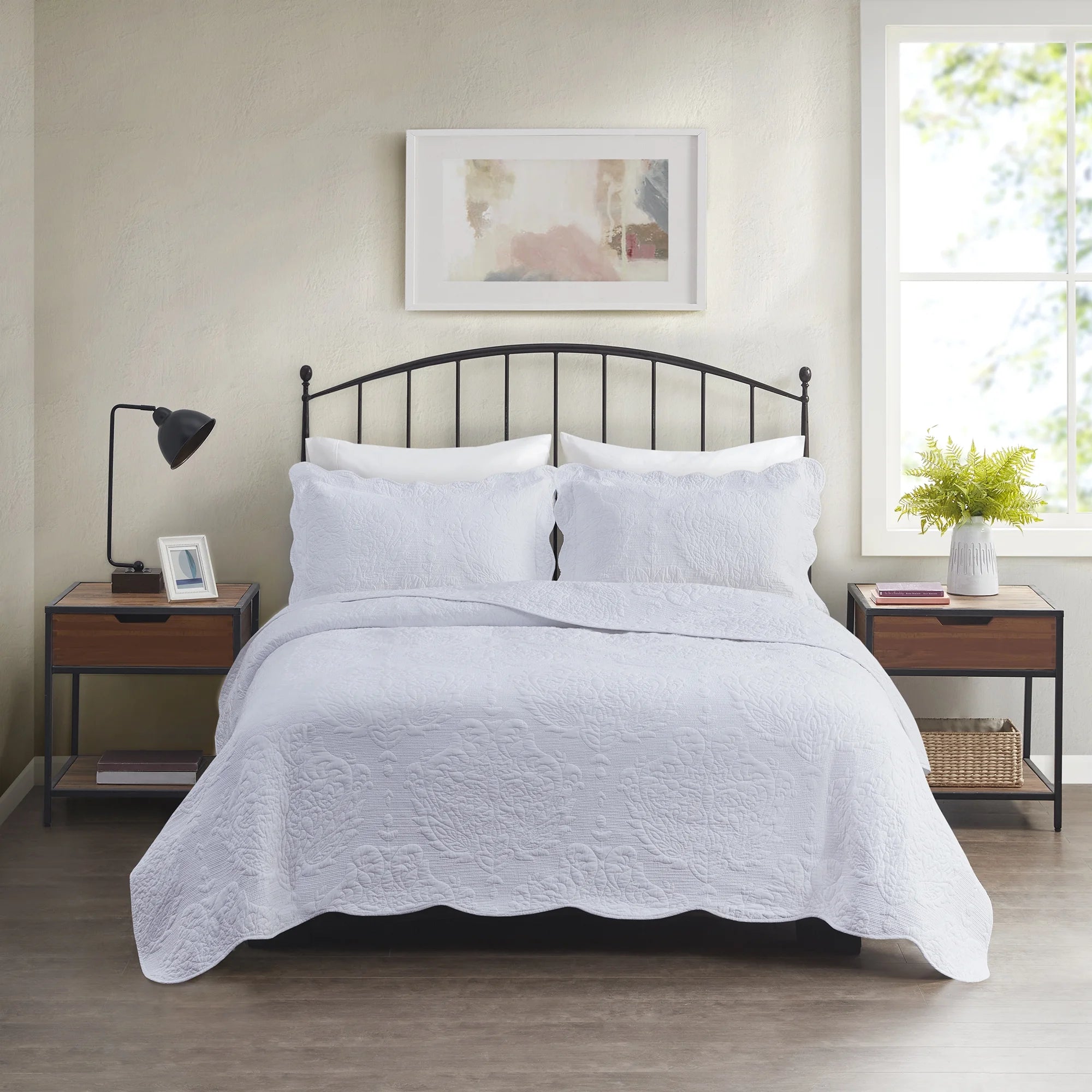 Medallion Cotton King Quilt